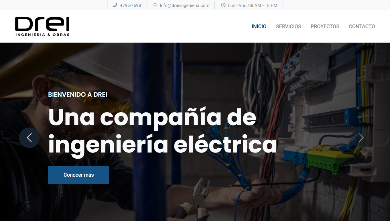 Vista del proyecto Drei-Ingeniería